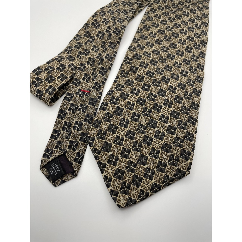 Peter Thomas by Superba Mens Geometric Silk Necktie